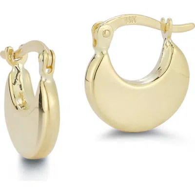 Ember Fine Jewelry Half Hoop Earrings In Gold