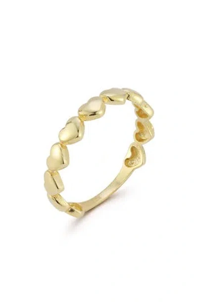 Ember Fine Jewelry Heart Band Ring In Gold