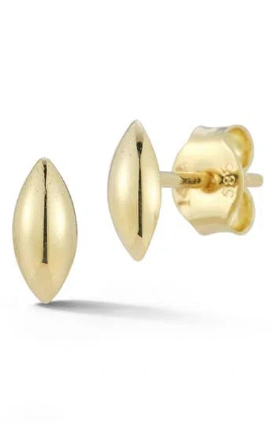 Ember Fine Jewelry Marquise Stud Earrings In Gold