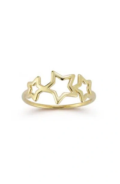 Ember Fine Jewelry Star Cutout Ring In Gold
