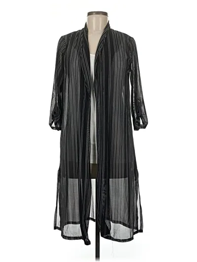 Pre-owned Ember Kimono In Black