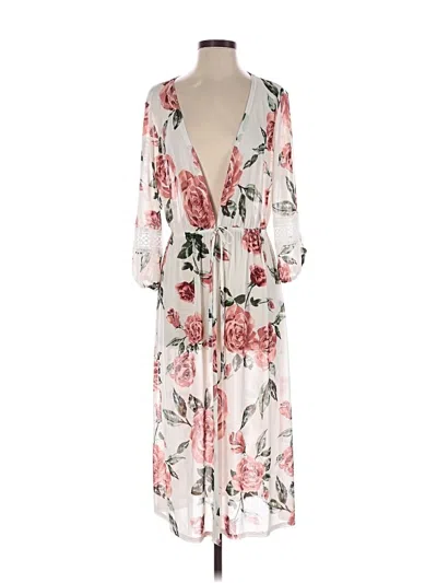 Pre-owned Ember Kimono In White