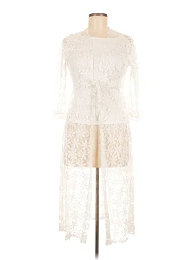 Pre-owned Ember Kimono In White