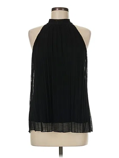 Pre-owned Ember Tank Top Black Halter Neckline Tops
