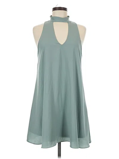 Pre-owned Embrace Casual Dress In Blue