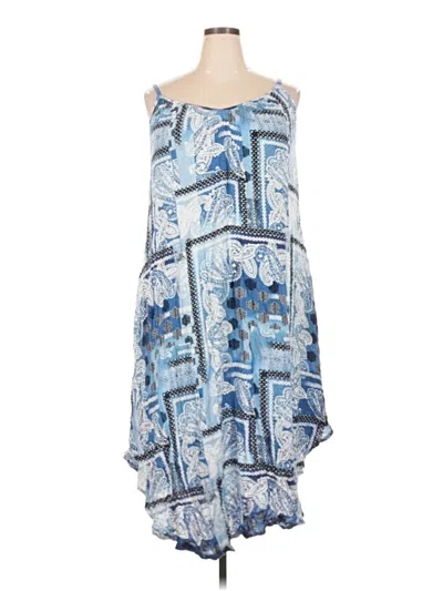 Pre-owned Emerald Casual Dress In Blue