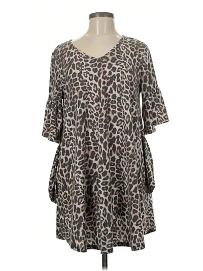 Pre-owned Emerald Casual Dress In Gray