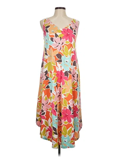 Pre-owned Emerald Casual Dress In Orange