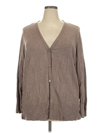 Pre-owned Emerald Kimono In Brown