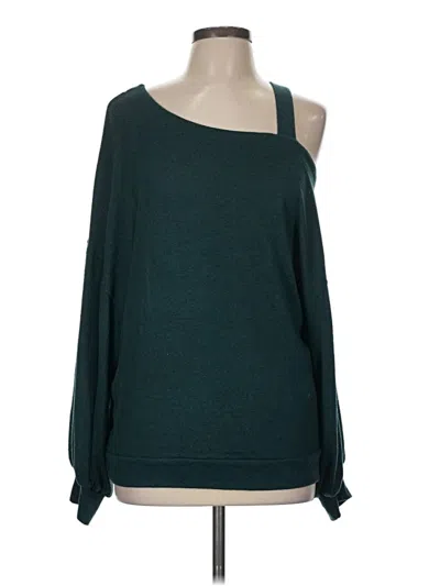 Pre-owned Emerald Pullover Sweater In Teal