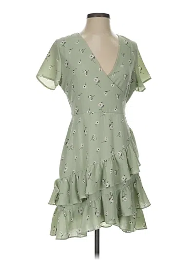 Pre-owned Emerald Sundae Casual Dress In Green