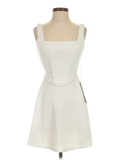Emerald Sundae Casual Dress In Ivory