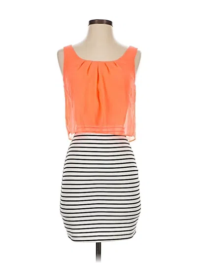 Pre-owned Emerald Sundae Casual Dress In Orange