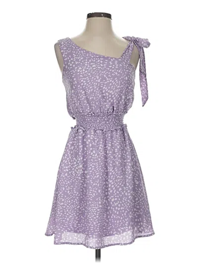 Pre-owned Emerald Sundae Casual Dress In Purple