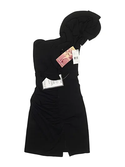 Pre-owned Emerald Sundae Cocktail Dress In Black