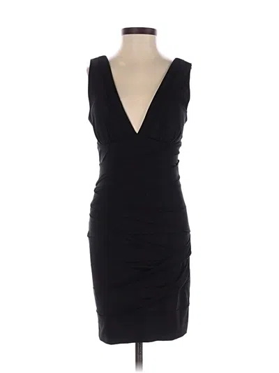 Pre-owned Emerald Sundae Cocktail Dress In Black