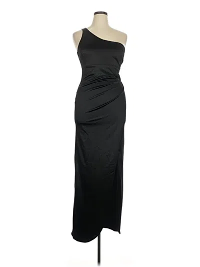 Pre-owned Emerald Sundae Cocktail Dress In Black