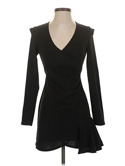 Pre-owned Emerald Sundae Cocktail Dress In Black