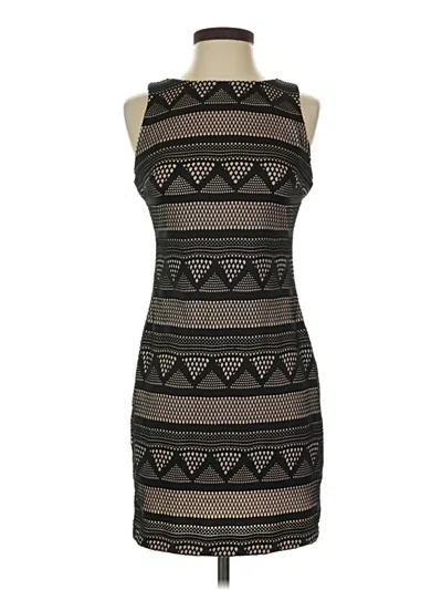 Pre-owned Emerald Sundae Cocktail Dress In Black