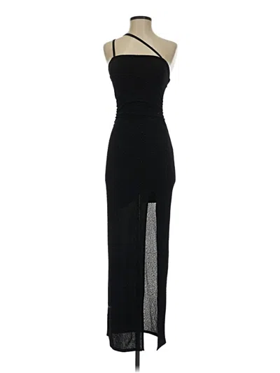 Pre-owned Emerald Sundae Cocktail Dress In Black