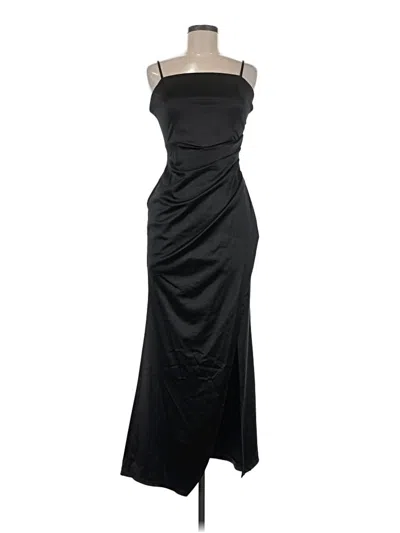 Pre-owned Emerald Sundae Cocktail Dress In Black