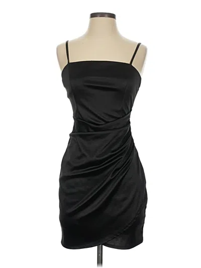 Pre-owned Emerald Sundae Cocktail Dress In Black