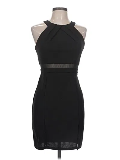 Pre-owned Emerald Sundae Cocktail Dress In Black