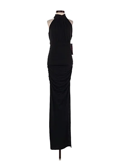 Pre-owned Emerald Sundae Cocktail Dress In Black