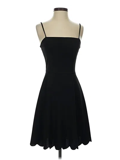 Pre-owned Emerald Sundae Cocktail Dress In Black