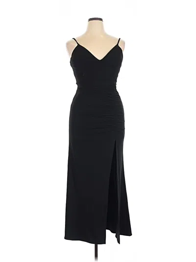 Pre-owned Emerald Sundae Cocktail Dress In Black