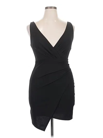 Pre-owned Emerald Sundae Cocktail Dress In Black