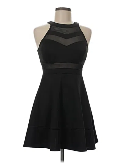 Pre-owned Emerald Sundae Cocktail Dress In Black
