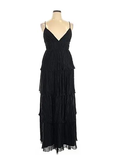 Pre-owned Emerald Sundae Cocktail Dress In Black