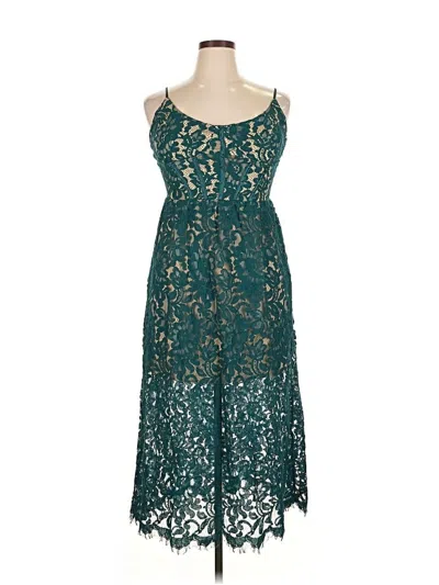 Pre-owned Emerald Sundae Cocktail Dress In Blue