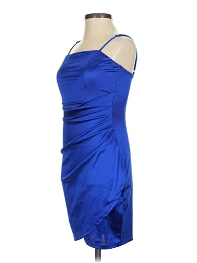 Pre-owned Emerald Sundae Cocktail Dress In Blue