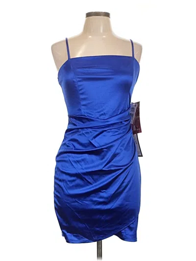 Emerald Sundae Cocktail Dress In Blue