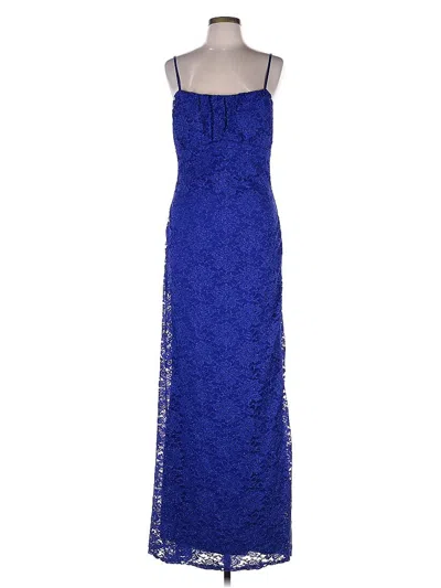 Pre-owned Emerald Sundae Cocktail Dress In Blue