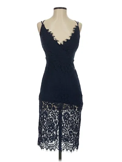 Pre-owned Emerald Sundae Cocktail Dress In Blue