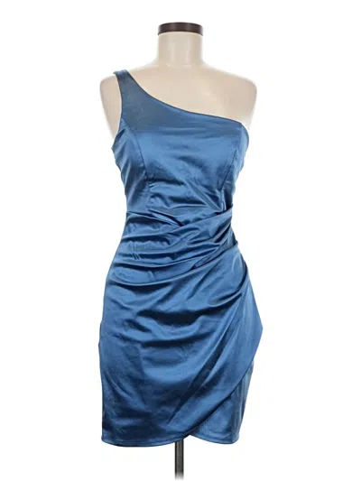 Pre-owned Emerald Sundae Cocktail Dress In Blue