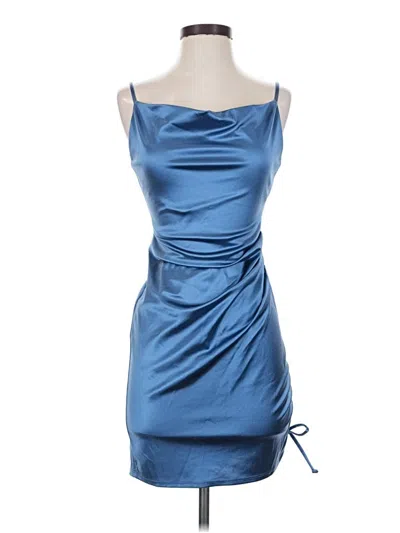 Pre-owned Emerald Sundae Cocktail Dress In Blue