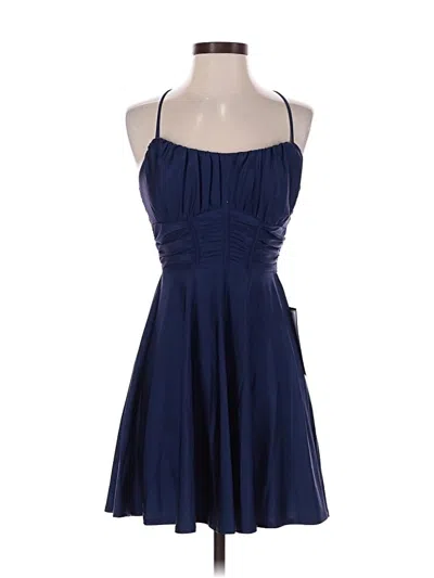 Emerald Sundae Cocktail Dress In Blue