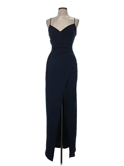 Pre-owned Emerald Sundae Cocktail Dress In Blue