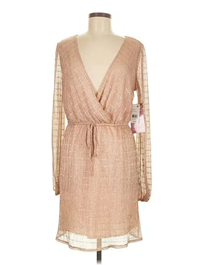 Pre-owned Emerald Sundae Cocktail Dress In Brown