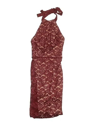 Emerald Sundae Cocktail Dress In Red