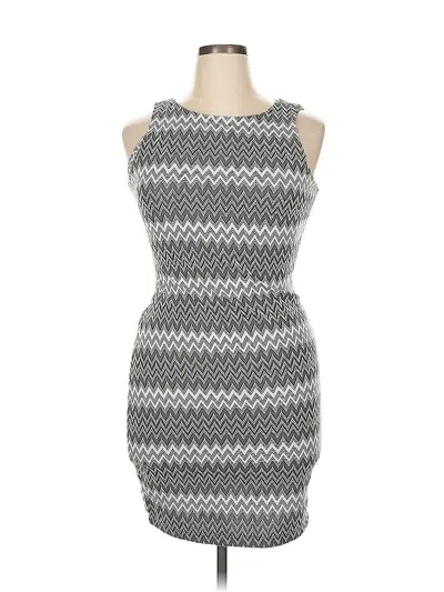 Pre-owned Emerald Sundae Cocktail Dress In Gray