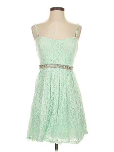 Pre-owned Emerald Sundae Cocktail Dress In Green