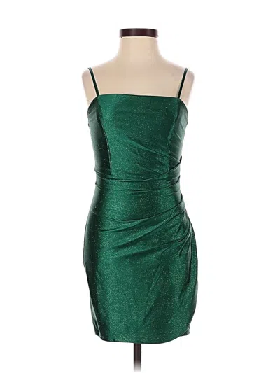 Pre-owned Emerald Sundae Cocktail Dress In Green