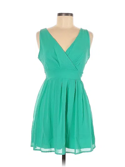Pre-owned Emerald Sundae Cocktail Dress In Green