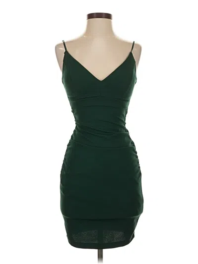 Pre-owned Emerald Sundae Cocktail Dress In Green