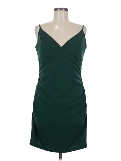Pre-owned Emerald Sundae Cocktail Dress In Green